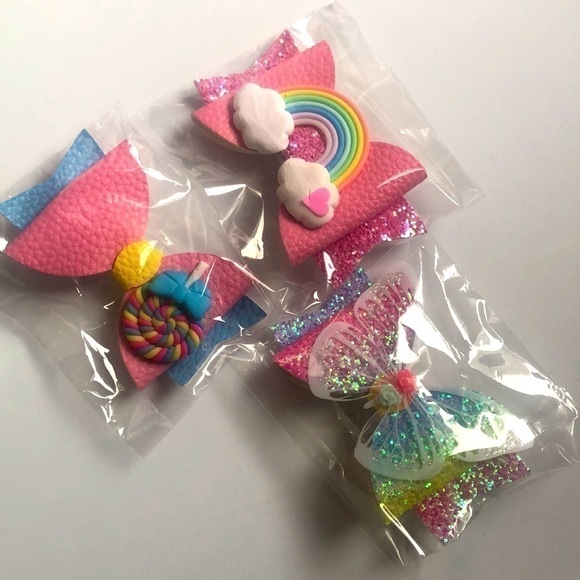 𝅺nwt cute barrettes lot of 3 - Picture 1 of 5
